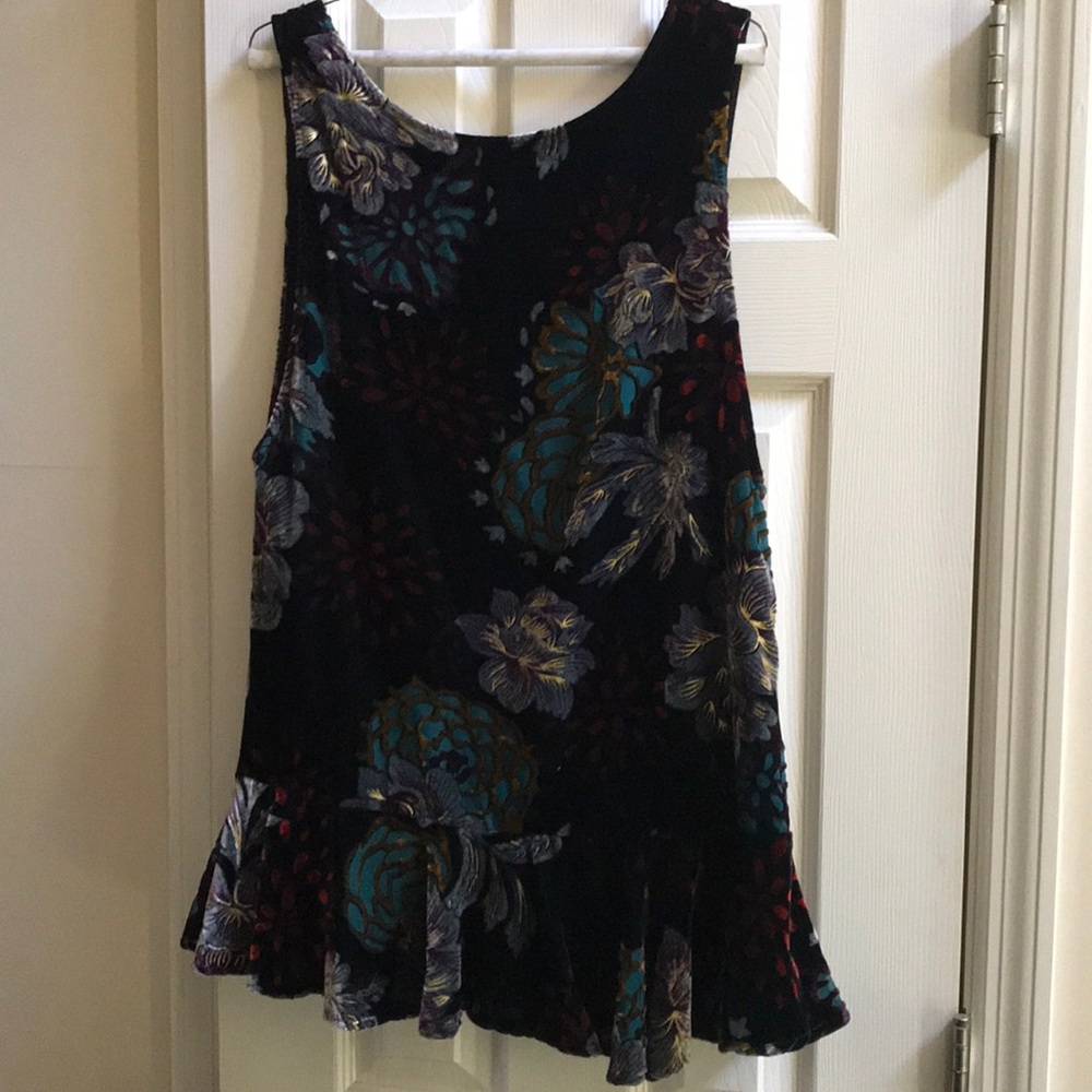 Velvet babydoll dress